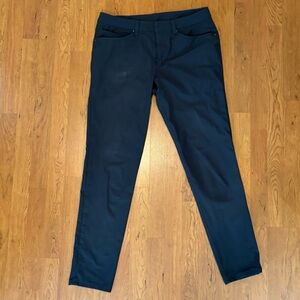 Lululemon ABC 5 Pocket Pants Navy Size 33x34